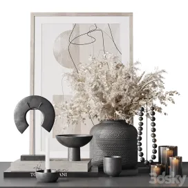 Pampas decor set
